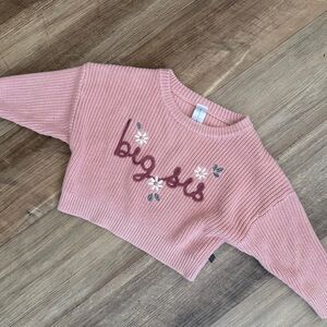 Modern Moments Big Sis Sweater